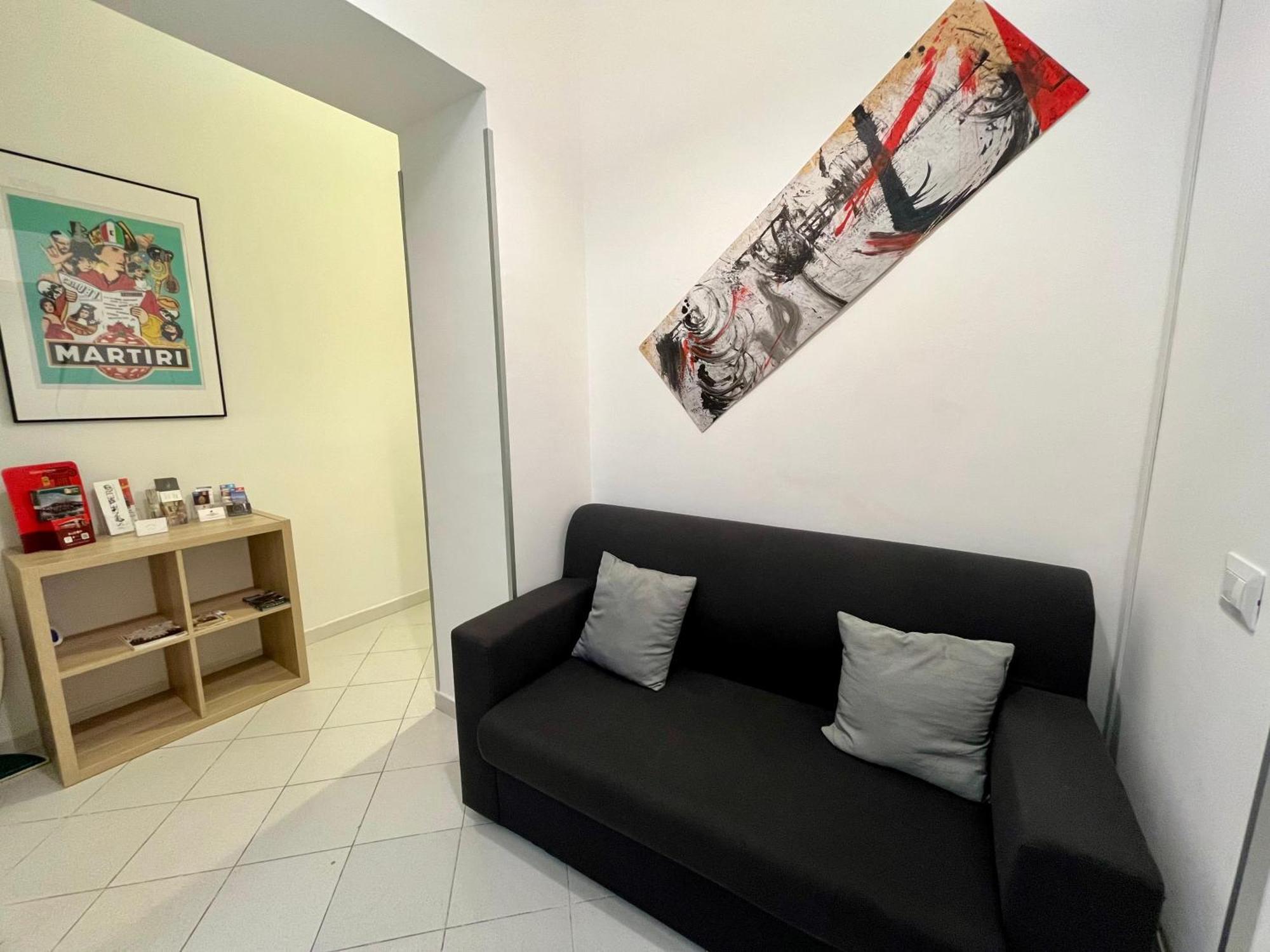 Bed and Breakfast Pop Santa Chiara Neapel Exterior foto